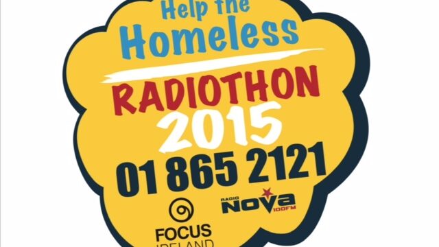 Help our Homeless Radiothon with Focus Ireland on Radio Nova