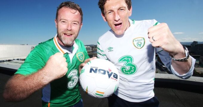 Footballer Keith Andrews and comedian Eric Lalor to team up for new Euros show!