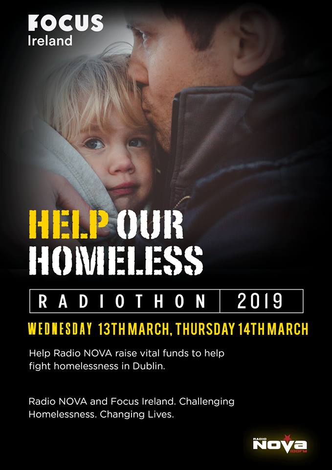 Radio Nova's Help Our Homeless Radiothon 2019 kicks off