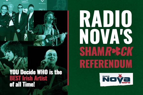 The Shamrock Referendum - Deciding the Best Irish Artist Ever - on Radio Nova
