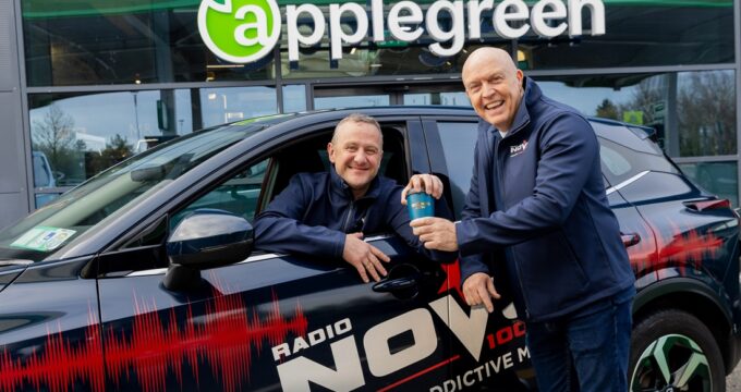 Radio Nova’s Morning Glory with PJ & Jim Celebrates 5th Birthday with No.1 Ratings and Applegreen Sponsorship